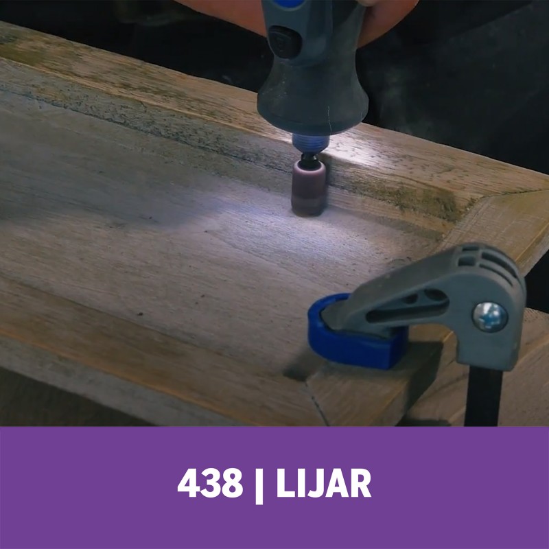 BANDA DE LIJA G 120 X 6 UDS DREMEL 2615000438