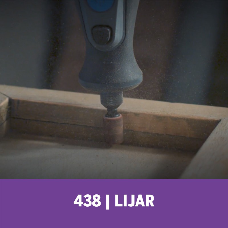 BANDA DE LIJA G 120 X 6 UDS DREMEL 2615000438