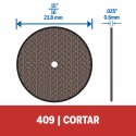 Disco Para Corte De Metal 15/16 36 Und Dremel 409