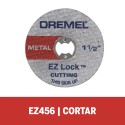 DISCO DE CORTE DREMEL EZ456 SET 5 UDS 2615E456AE