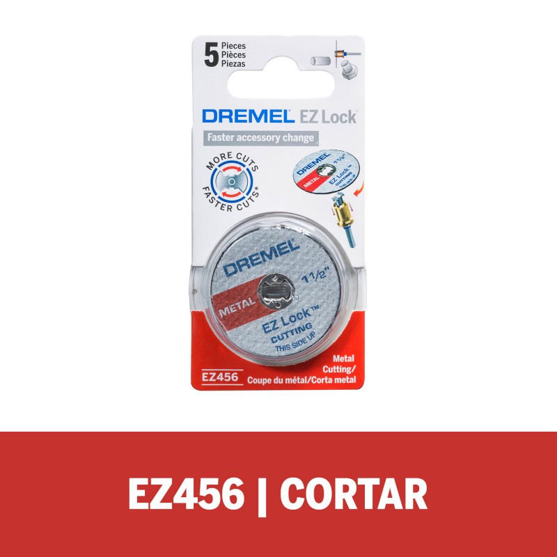 DISCO DE CORTE DREMEL EZ456 SET 5 UDS 2615E456AE