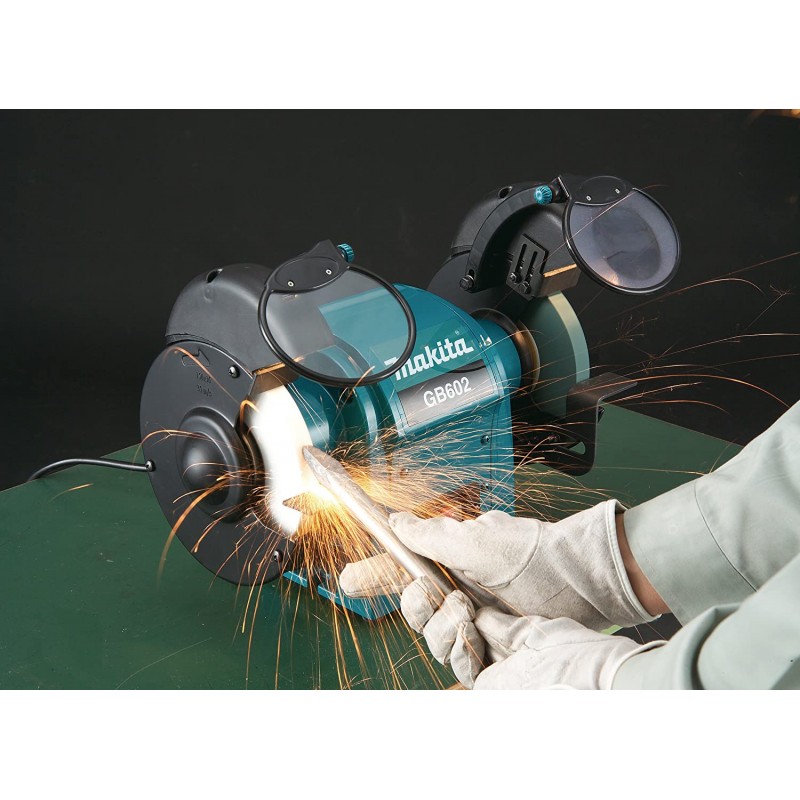ESMERIL DE BANCO ELÉCTRICO 6'' 250W MAKITA GB602