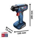 TALADRO ATORNILLADOR INALÁMBRICO BOSCH GSR 1000 SMART