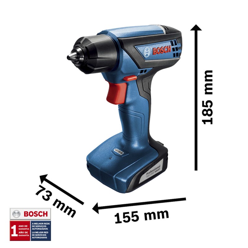 TALADRO ATORNILLADOR INALÁMBRICO BOSCH GSR 1000 SMART
