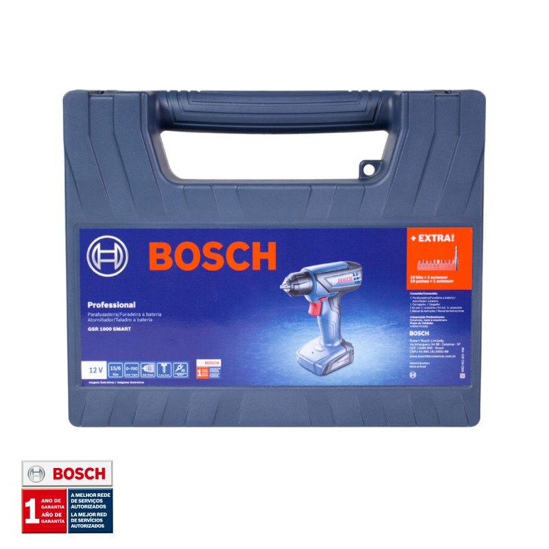 TALADRO ATORNILLADOR INALÁMBRICO BOSCH GSR 1000 SMART
