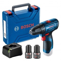 TALADRO ATORNILLADOR INALÁMBRICO BOSCH GSR 120-LI + 2 BAT