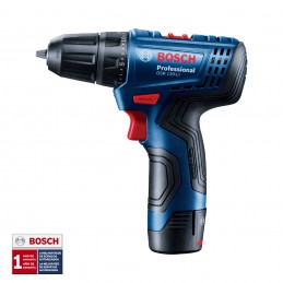 TALADRO ATORNILLADOR INALÁMBRICO BOSCH GSR 120-LI + 2 BAT