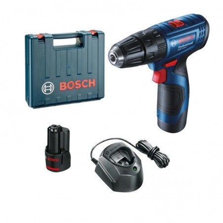 TALADRO PERCUTOR INALAMBR 3/8 12V 2BAT 2AH BOSCH GSB 120-LI
