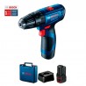 TALADRO PERCUTOR INALAMBR 3/8 12V 2BAT 2AH BOSCH GSB 120-LI