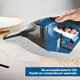ASPIRADORA DE POLVO BOSCH GAS 12V-LI 12V SIN BATERÍA