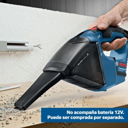 ASPIRADORA DE POLVO BOSCH GAS 12V-LI 12V SIN BATERÍA