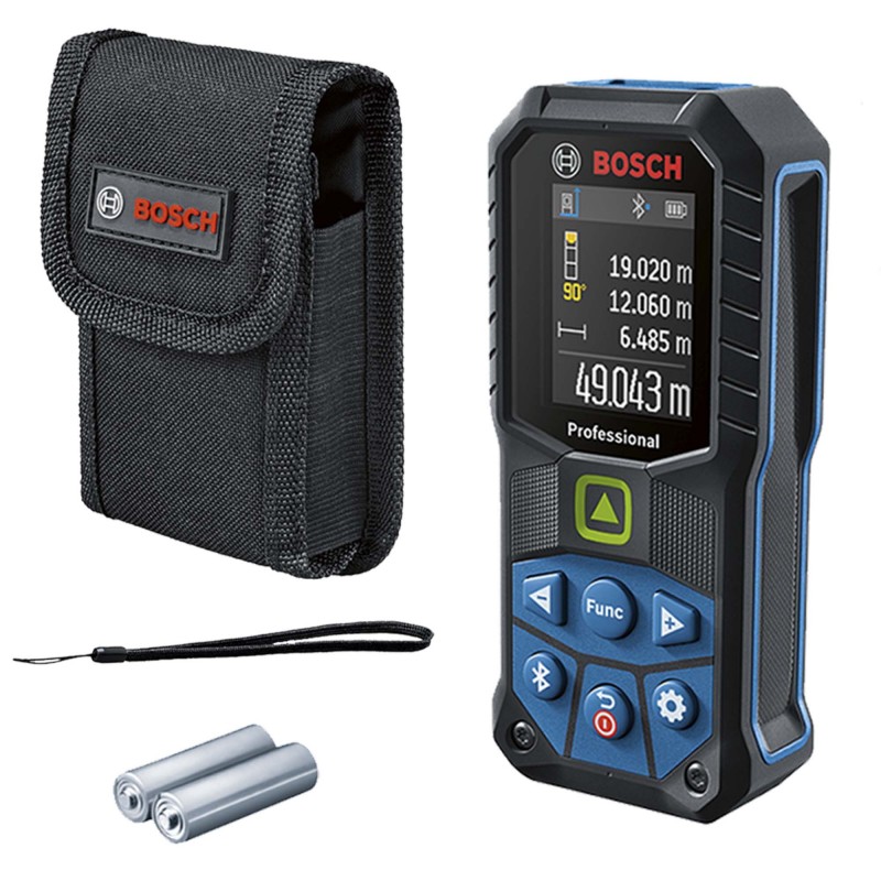 MEDIDOR LÁSER VERDE BOSCH GLM 50-27 CG CON BLUETOOTH