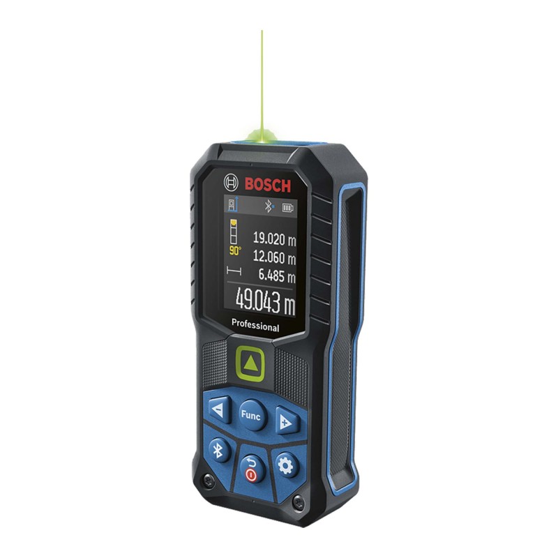MEDIDOR LÁSER VERDE BOSCH GLM 50-27 CG CON BLUETOOTH