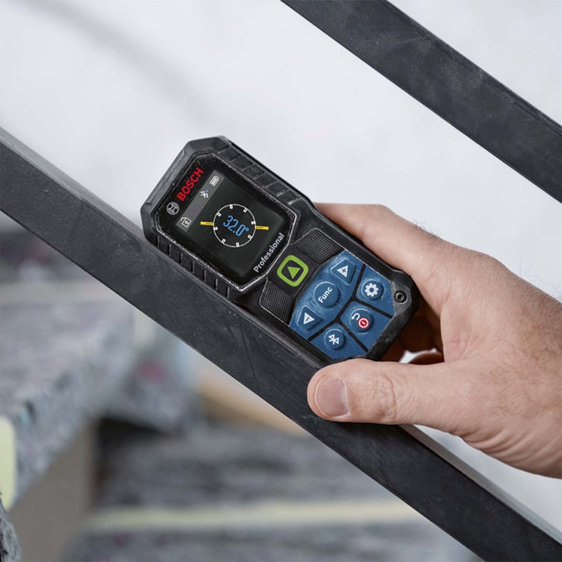 MEDIDOR LÁSER VERDE BOSCH GLM 50-27 CG CON BLUETOOTH