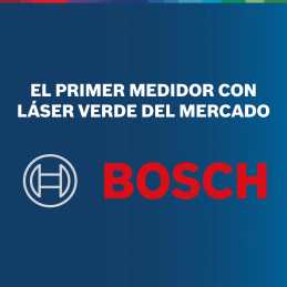 MEDIDOR LÁSER VERDE BOSCH GLM 50-27 CG CON BLUETOOTH
