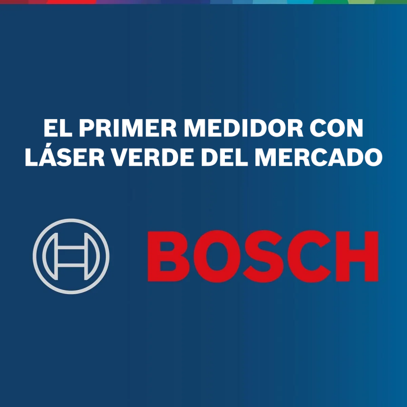 MEDIDOR LÁSER VERDE BOSCH GLM 50-27 CG CON BLUETOOTH