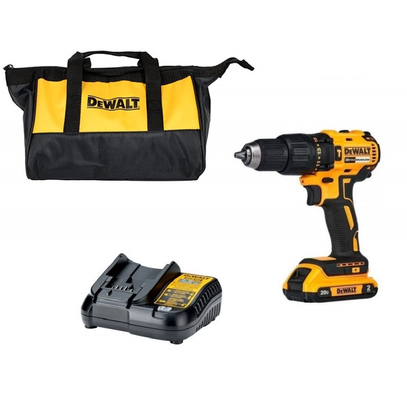 TALADRO PERCUTOR 1/2 20V BATERIA CARGA DEWALT DCD7781D1-B3