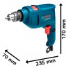 TALADRO PERCUTOR 450W 3/8 BOSCH GSB 450RE