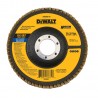 DISCO FLAP ZIRCONIO 4 1/2 X 7/8 GRANO 60 DEWALT DW8308