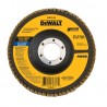 DISCO FLAP ZIRCONIO 4 1/2 X 7/8 GRANO 120 DEWALT DW8310