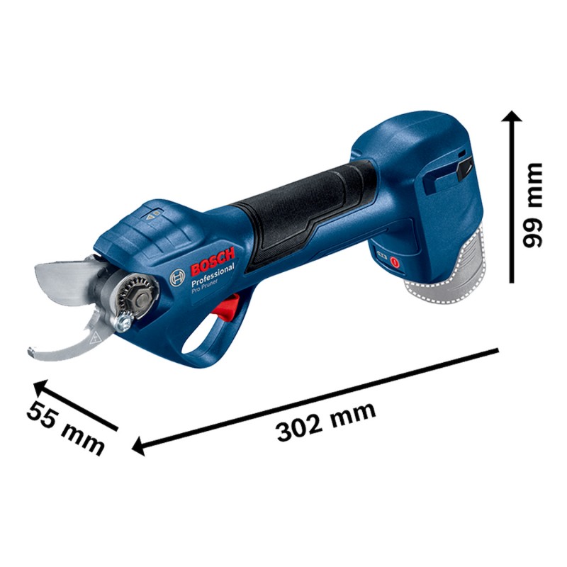 TIJERA DE PODAR INALÁMBRICA PRO PRUNER 12V BOSCH 06019K10E