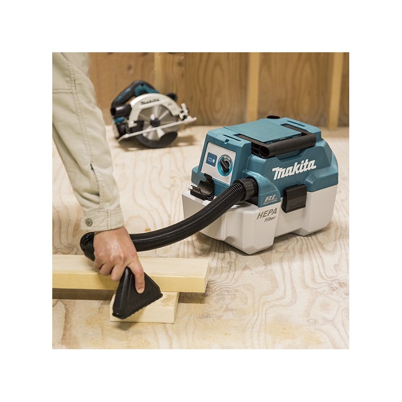 ASPIRADORA INALAMBRICA 7.5L SIN BATERIA MAKITA DVC750LZX3