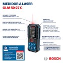 MEDIDOR LÁSER DE 50M CON BLUETOOTH BOSCH GLM 50–27 C