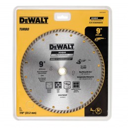 DISCO DIAMANTADO DEWALT TURBO 9 PULG DW47900HP