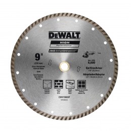 DISCO DIAMANTADO DEWALT TURBO 9 PULG DW47900HP