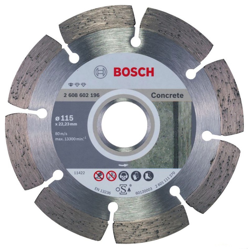 DISCO DIAMANTADO 4.1/2 PULG BOSCH 2608602196