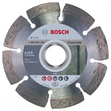 DISCO DIAMANTADO 4.1/2 PULG BOSCH 2608602196