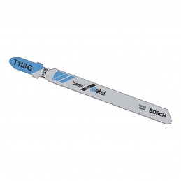 HOJA P/CALADORA 5 PZAS PARA METAL, HSS BOSCH  2608668144