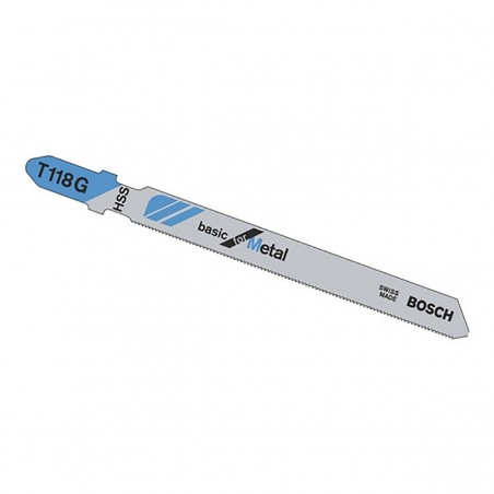 HOJA P/CALADORA 5 PZAS PARA METAL, HSS BOSCH  2608668144