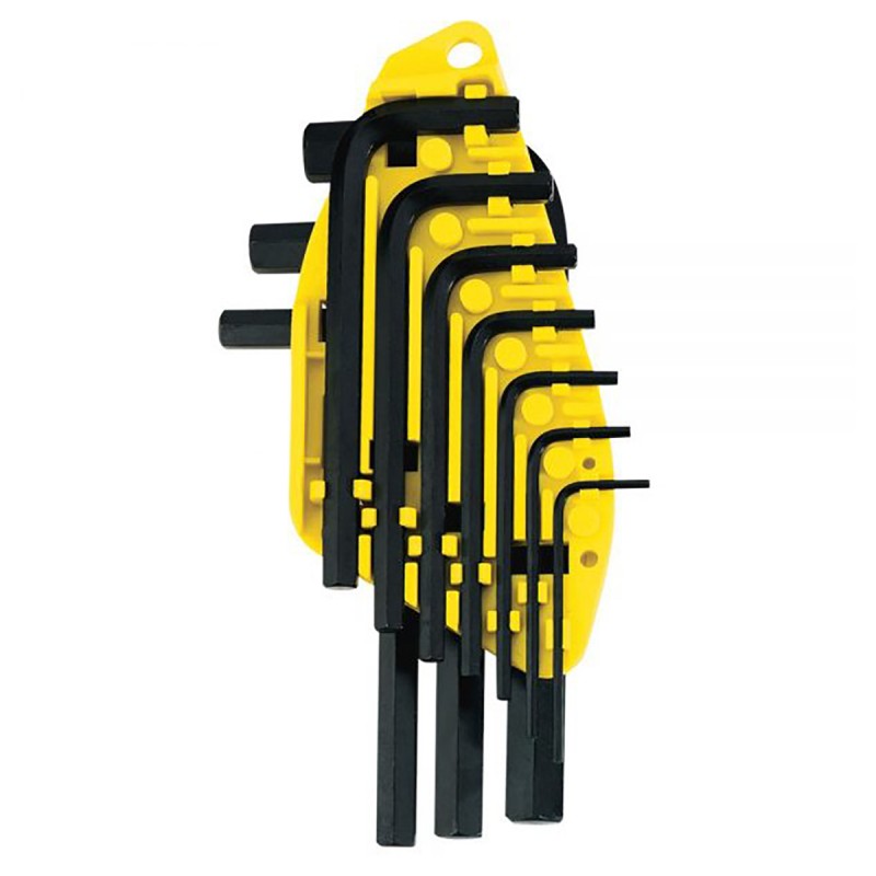 JGO DE LLAVES BRISTOL STANLEY 1/16 A 3/8 PULG 69254