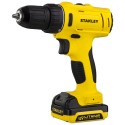 TALADRO DE ROTACION INAL 3/8 12V 2 BAT STANLEY SCD121S2K-B3