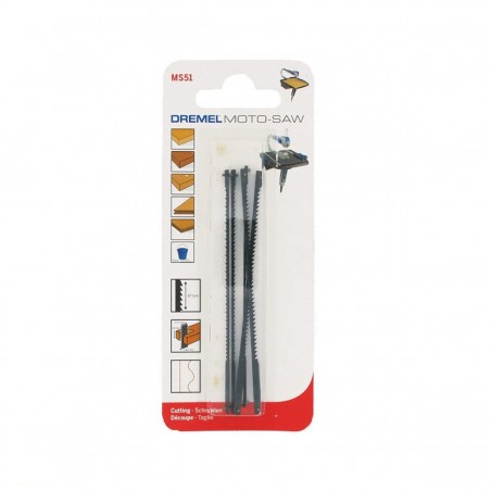 SIERRA PARA PLASTICO Y MADERA DREMEL 2615MS51AA