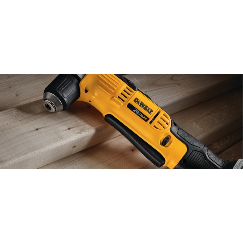 TALADRO ANGULAR 3/8'' SIN BATERIA 20V DEWALT DCD740B