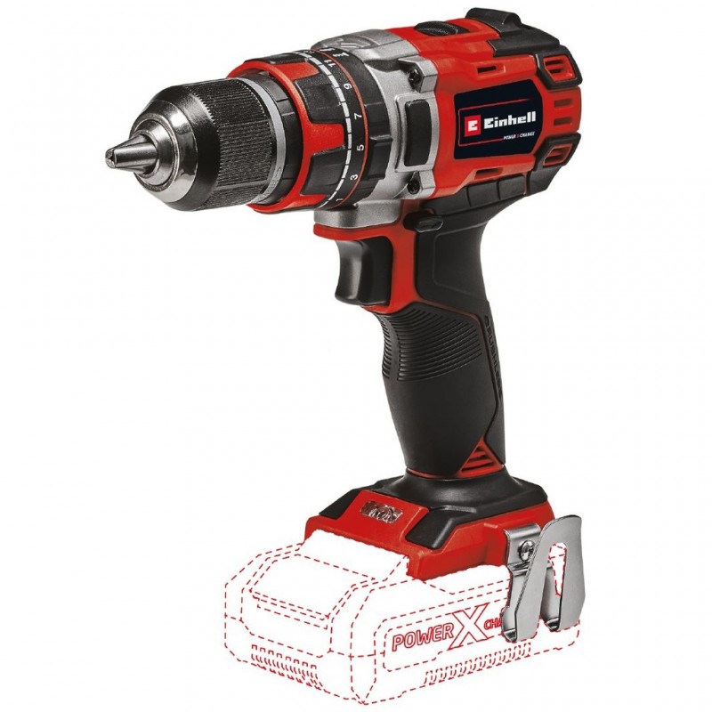 TALADRO PERCUTOR 1/2 BL EINHELL18V COMBO TE-CD 18/50 LI