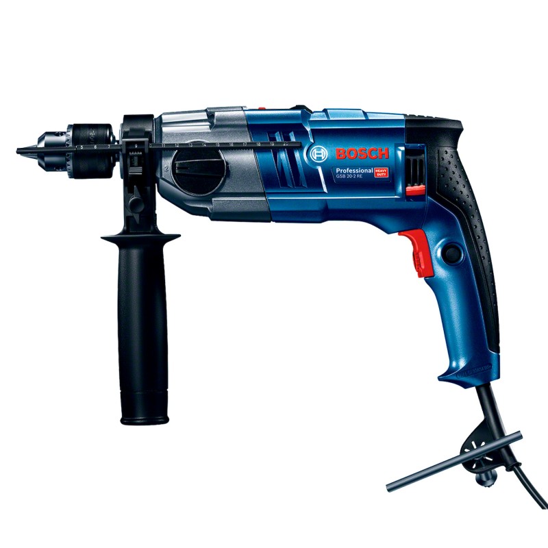 TALADRO PERCUTOR DE 1/2 PROFESSIONAL BOSCH GSB 20-2 RE