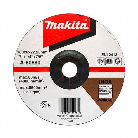 DISCO ABRAS-ACERO GRAL- INOX MAKITA A80880