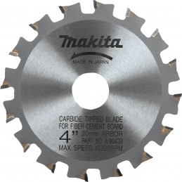 DISCO SIERRA 4 PULG EJE MAKITA P/FIBROCEMENTO A90439