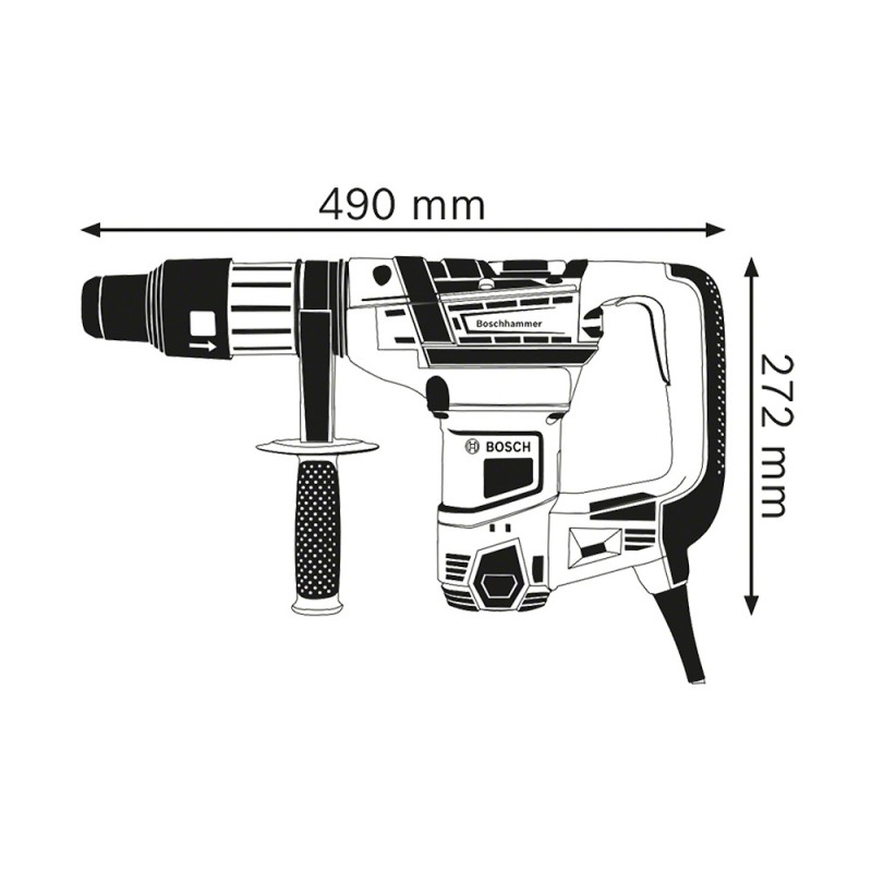 ROTOMARTILLO DEMOLEDOR BOSCH GBH 5-40 D