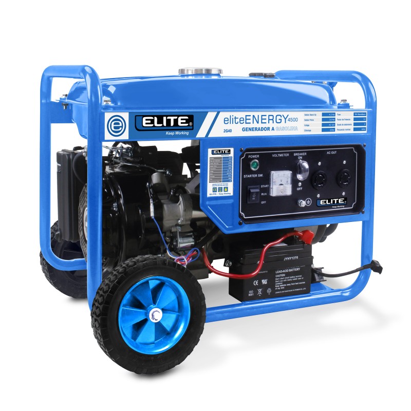 GENERADOR PORTATIL A GASOLINA MAX 4KW 4T 15L ELITE 2G40