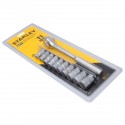 JUEGO DE COPAS DE 1/2 11 PZS 10-18 MM METRICAS STANLEY 86734
