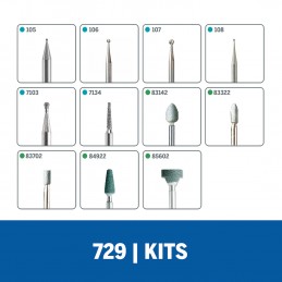 KIT PARA TALLADO  Y GRABADO 11 PZS DREMEL 26150729AB