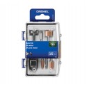 MICRO KIT DE ACCESORIOS METALICOS 16 PZS DREMEL 26150734AB