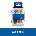 MICRO KIT DE ACCESORIOS METALICOS 16 PZS DREMEL 26150734AB