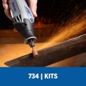 MICRO KIT DE ACCESORIOS METALICOS 16 PZS DREMEL 26150734AB