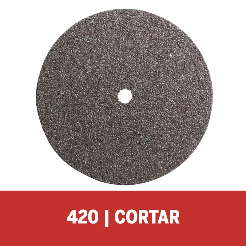DISCO DE CORTE 520 15/16 PARA METAL 20 PZS DREMEL 2615000420