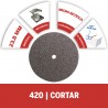 DISCO DE CORTE 520 15/16 PARA METAL 20 PZS DREMEL 2615000420